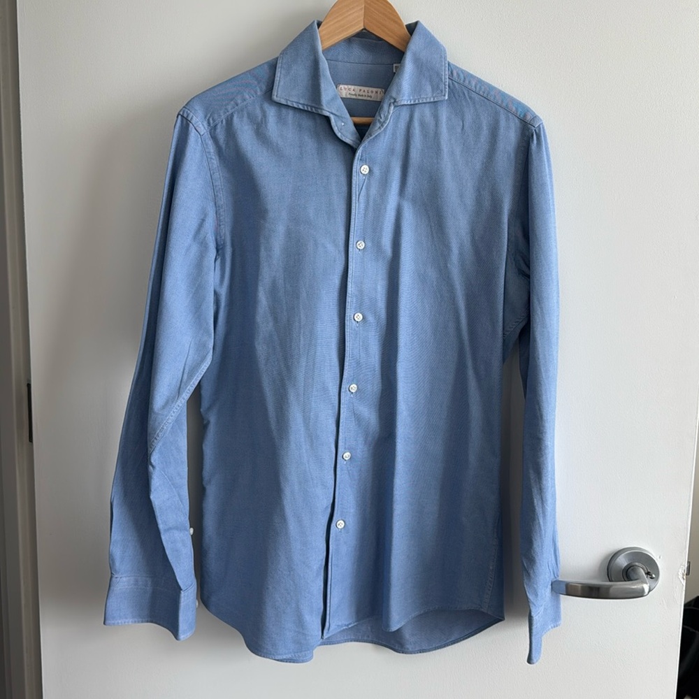 Luca Faloni Men's Dress Shirt